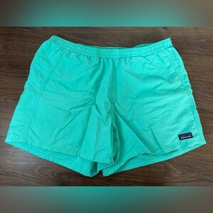 Patagonia Baggies Shorts Turquoise Size Large